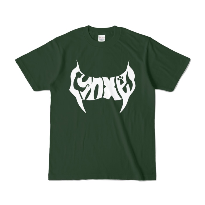 Lynxes カラーTシャツ(白文字)