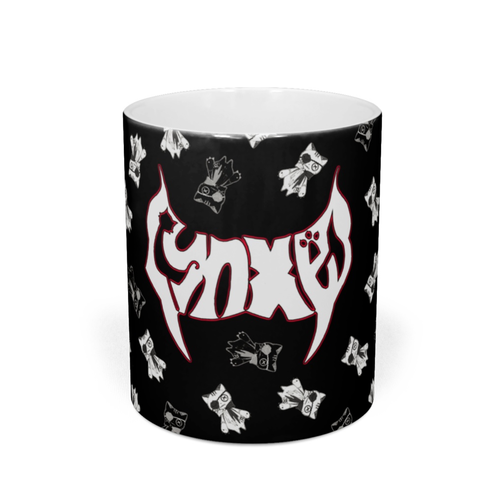 Lynxes マグカップ(2種)- 直径 8 cm / 高さ 9.5 cm