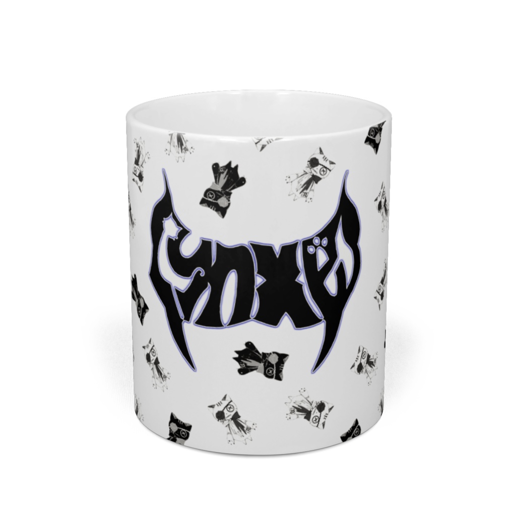 Lynxes マグカップ(2種)- 直径 8 cm / 高さ 9.5 cm