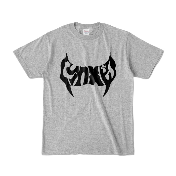 Lynxes カラーTシャツ（黒文字）