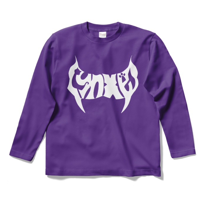 Lynxes ロングTシャツ(白文字)
