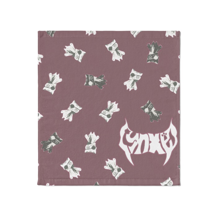Lynxes タオル(全8色)- 37x40cm