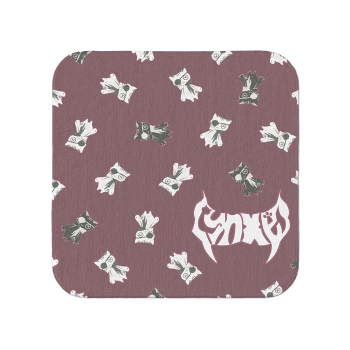 Lynxes ハンカチ(全8色)- 20x20cm