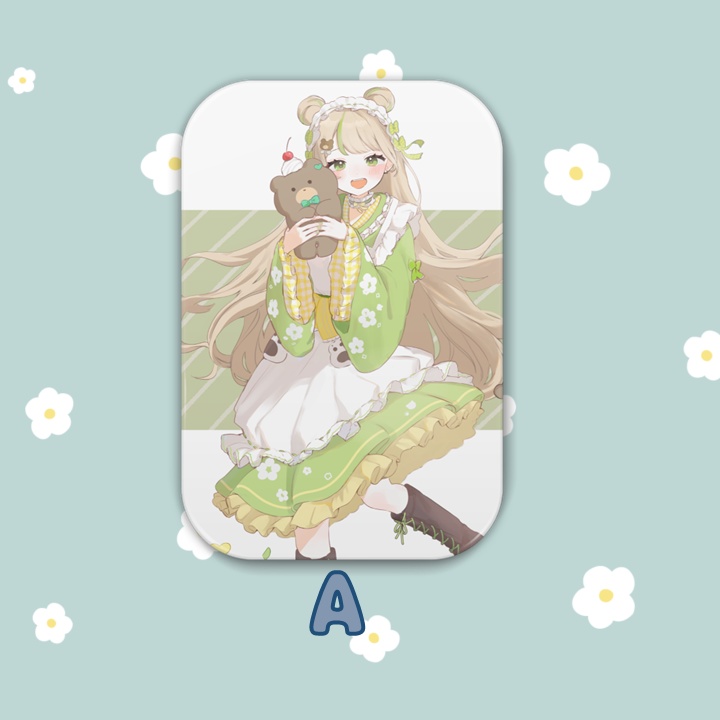 茶々丸ちゃる。一か月記念缶バッジ