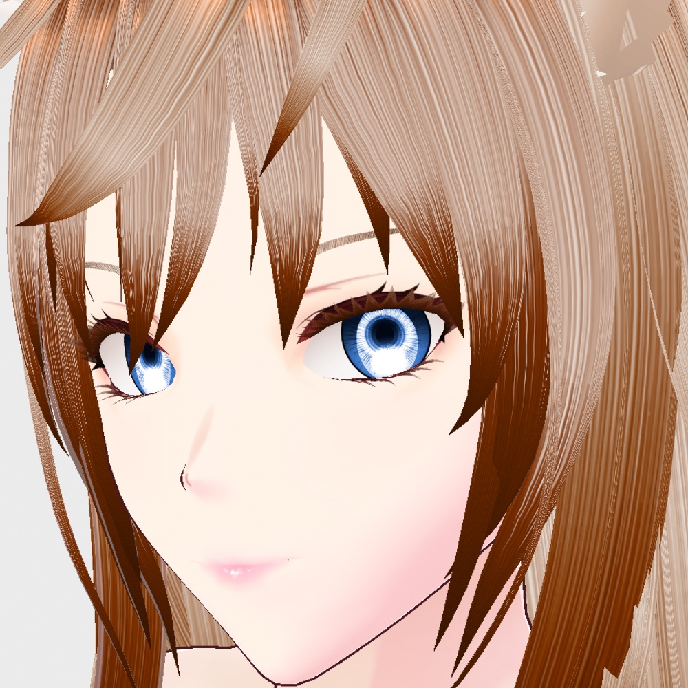【旧作無料!】VRoid用 色調変更可能 リアル調瞳テクスチャ - Realistic Eyes