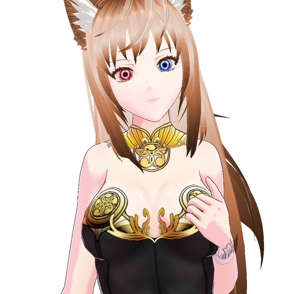 【旧作無料!】VRoid用 3色展開 デコレーションバニーガール - Decorated Bunny Girl