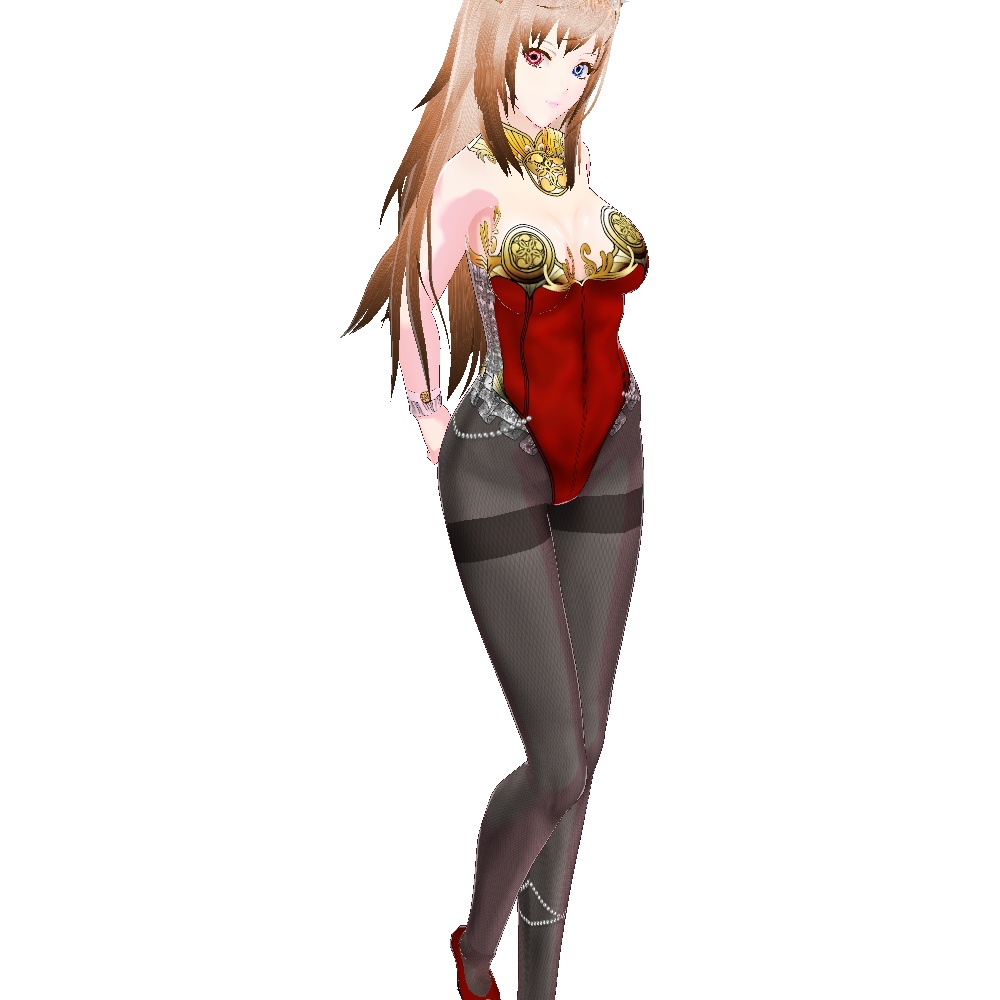 【旧作無料!】VRoid用 3色展開 デコレーションバニーガール - Decorated Bunny Girl