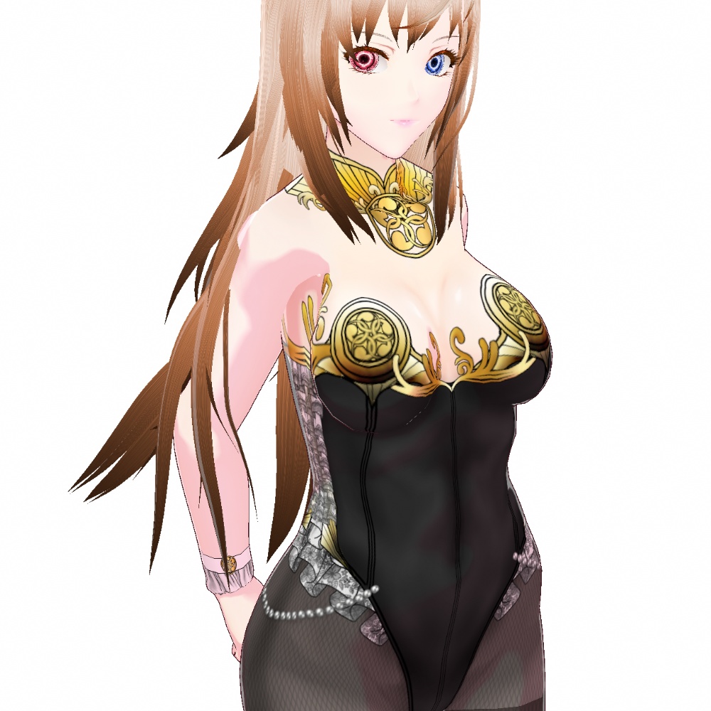 【旧作無料!】VRoid用 3色展開 デコレーションバニーガール - Decorated Bunny Girl