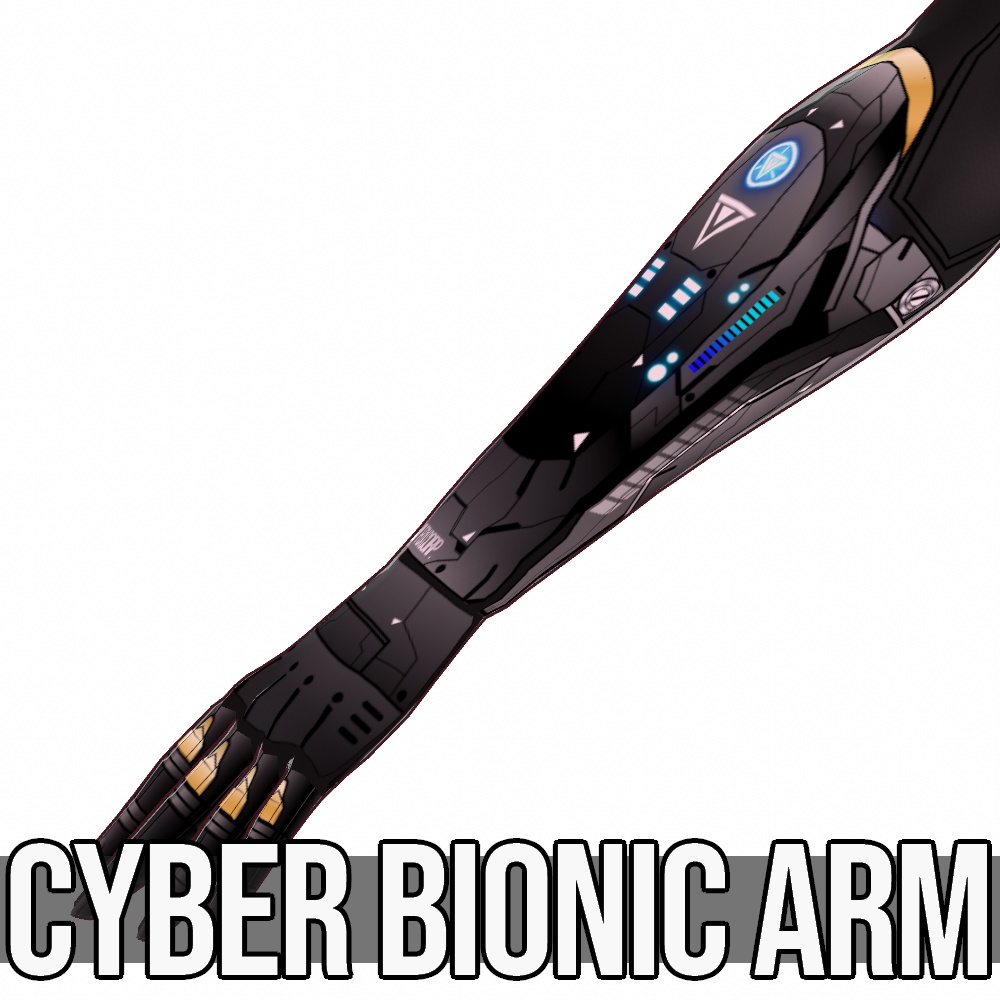 VRoid用 サイバーバイオニックアーム - Cyber Bionic Arm