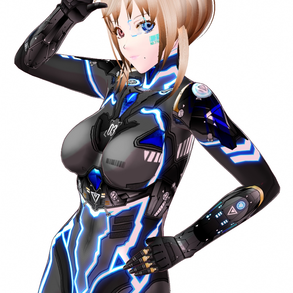 VRoid用 サイバーバイオニックアーム - Cyber Bionic Arm