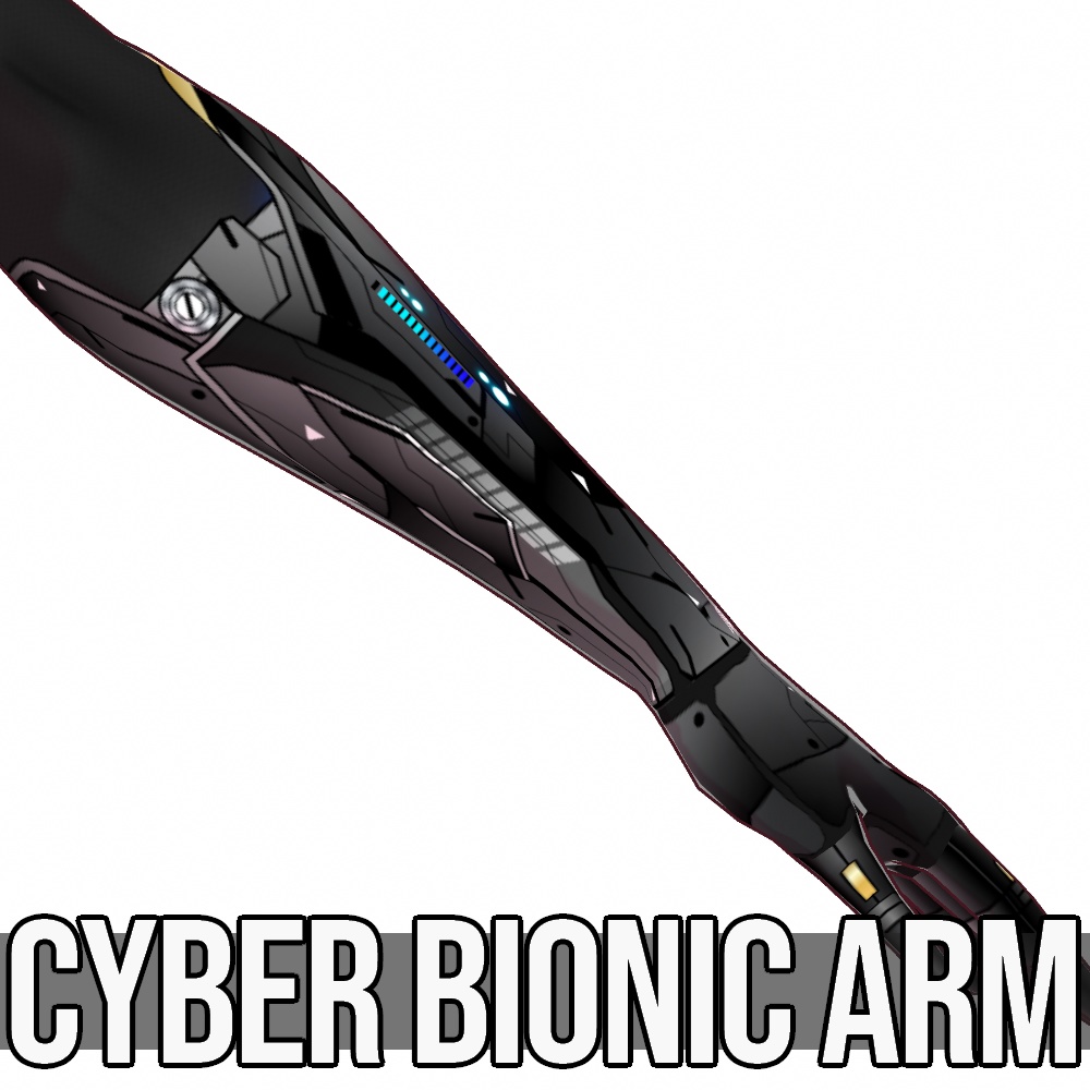 VRoid用 サイバーバイオニックアーム - Cyber Bionic Arm