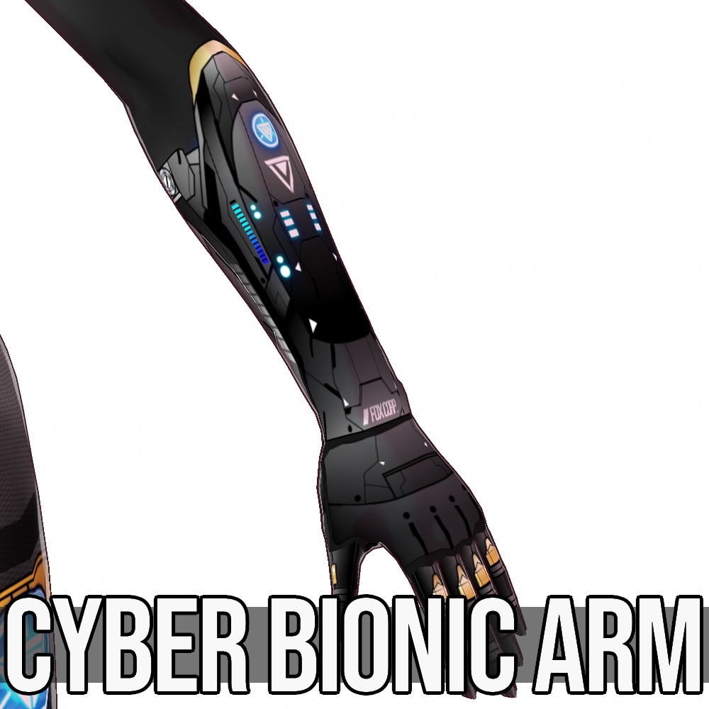 VRoid用 サイバーバイオニックアーム - Cyber Bionic Arm