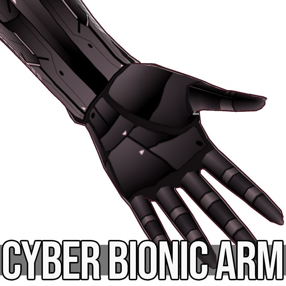 VRoid用 サイバーバイオニックアーム - Cyber Bionic Arm
