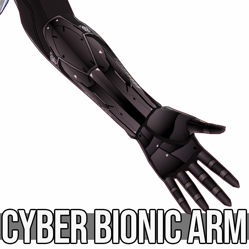VRoid用 サイバーバイオニックアーム - Cyber Bionic Arm