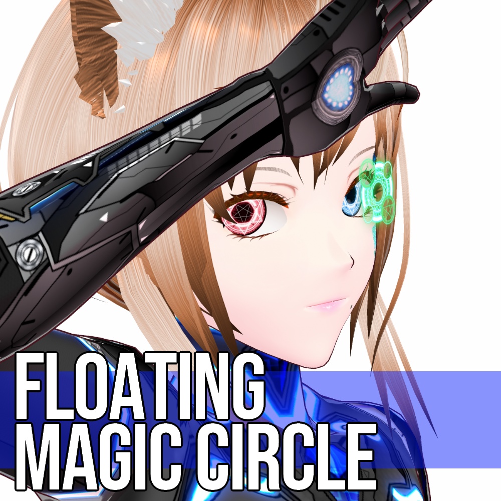 VRoid用 浮遊魔法陣 - Floating Magic Circle