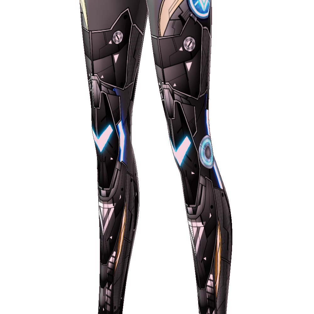 VRoid用 サイバーアーマー 第二世代 影狼 - Cyber Armor 2nd GEN. "Schatten Wolf"