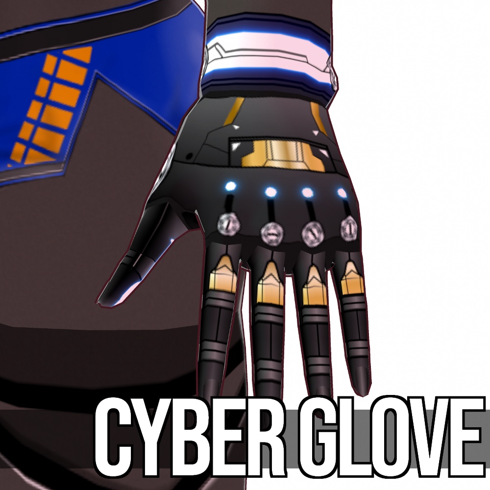 VRoid用 サイバーグローブ - Cyber Glove