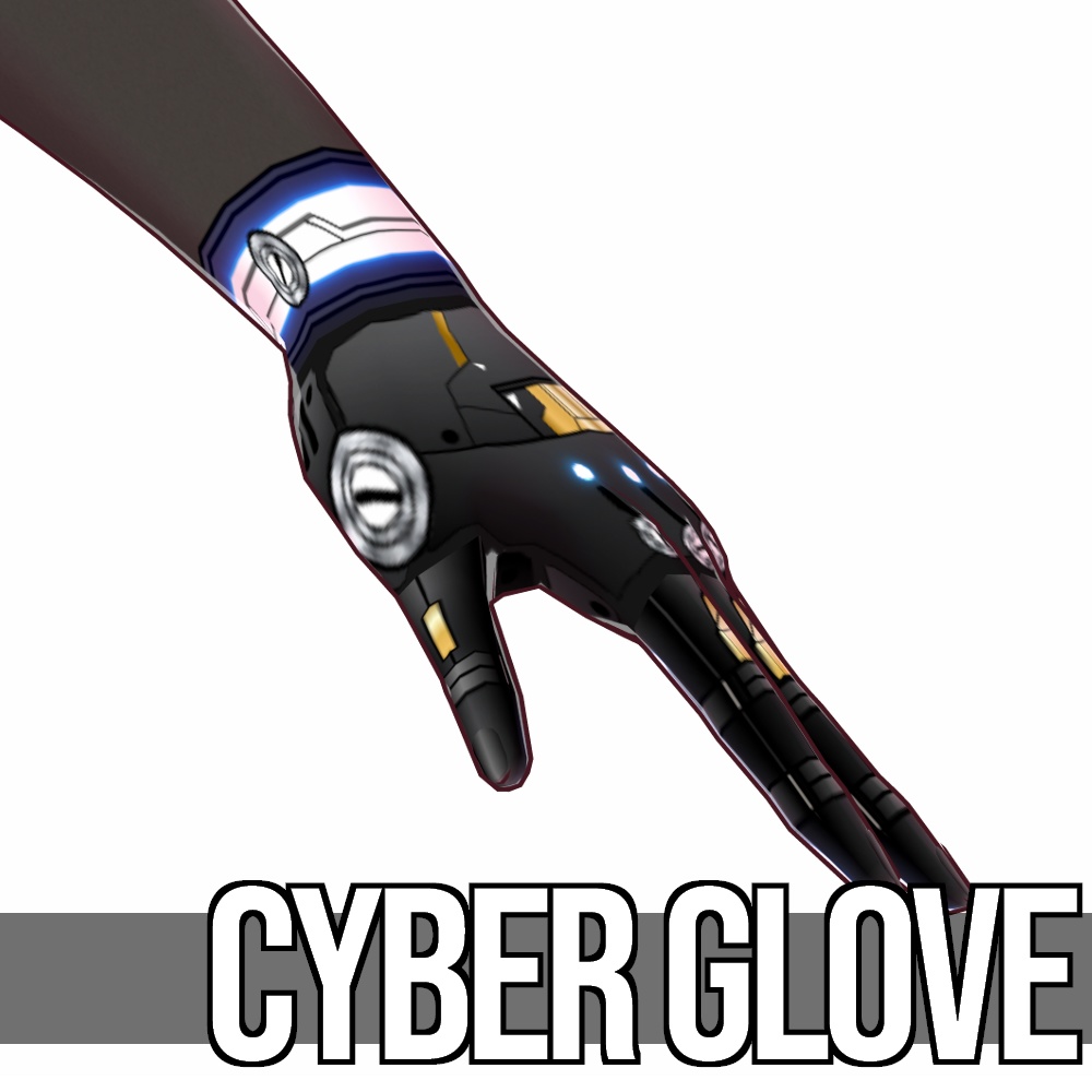 VRoid用 サイバーグローブ - Cyber Glove