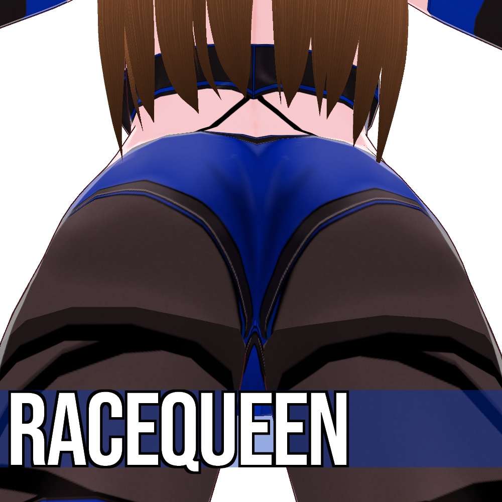 【旧作無料!】VRoid用 4色展開 レースクイーンコスチューム - Grid Girl Costume 4Colors