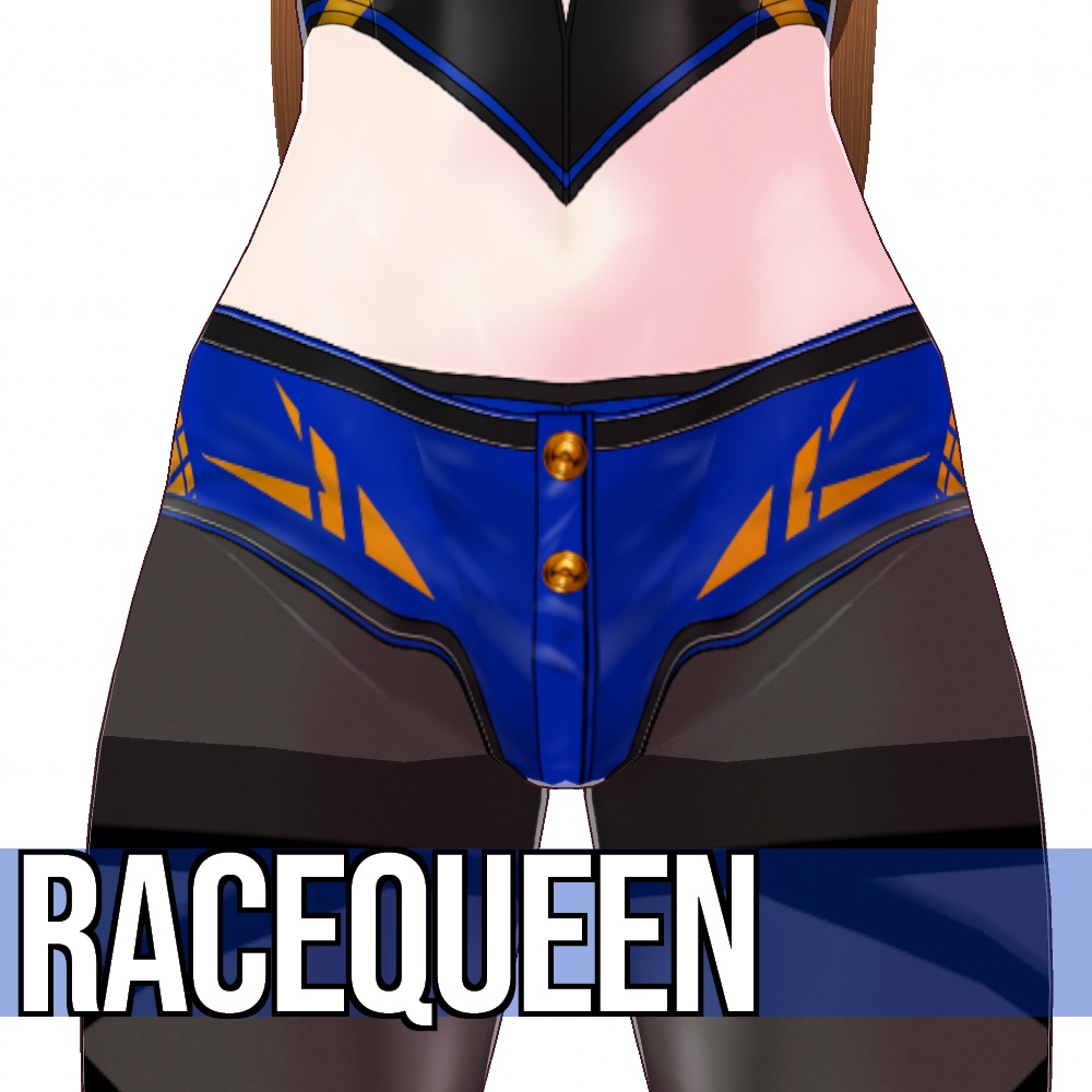 【旧作無料!】VRoid用 4色展開 レースクイーンコスチューム - Grid Girl Costume 4Colors