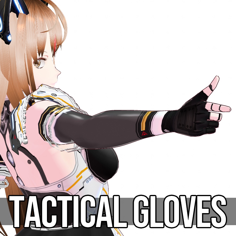 VRoid用 タクティカルグローブ - Tactical Gloves