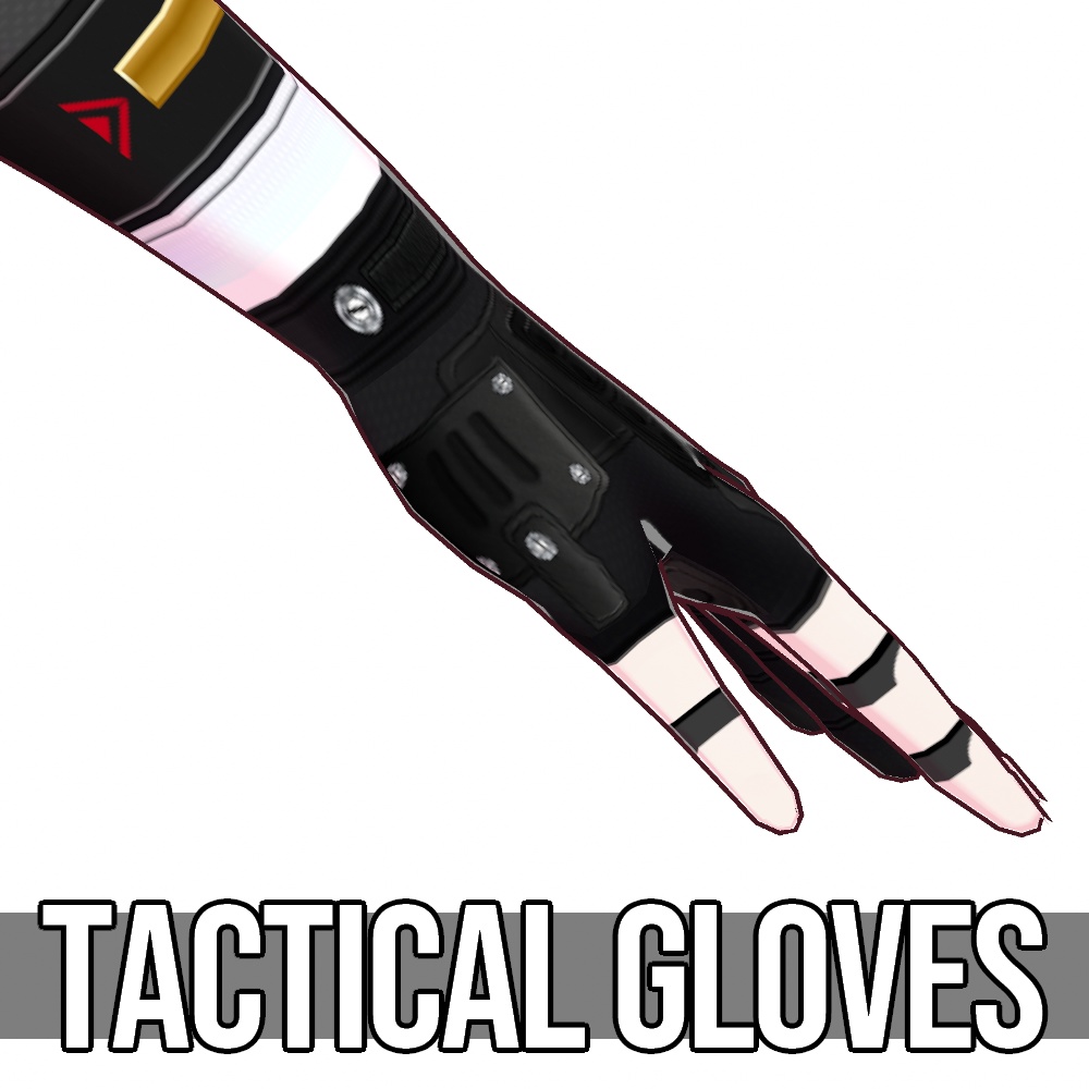 VRoid用 タクティカルグローブ - Tactical Gloves
