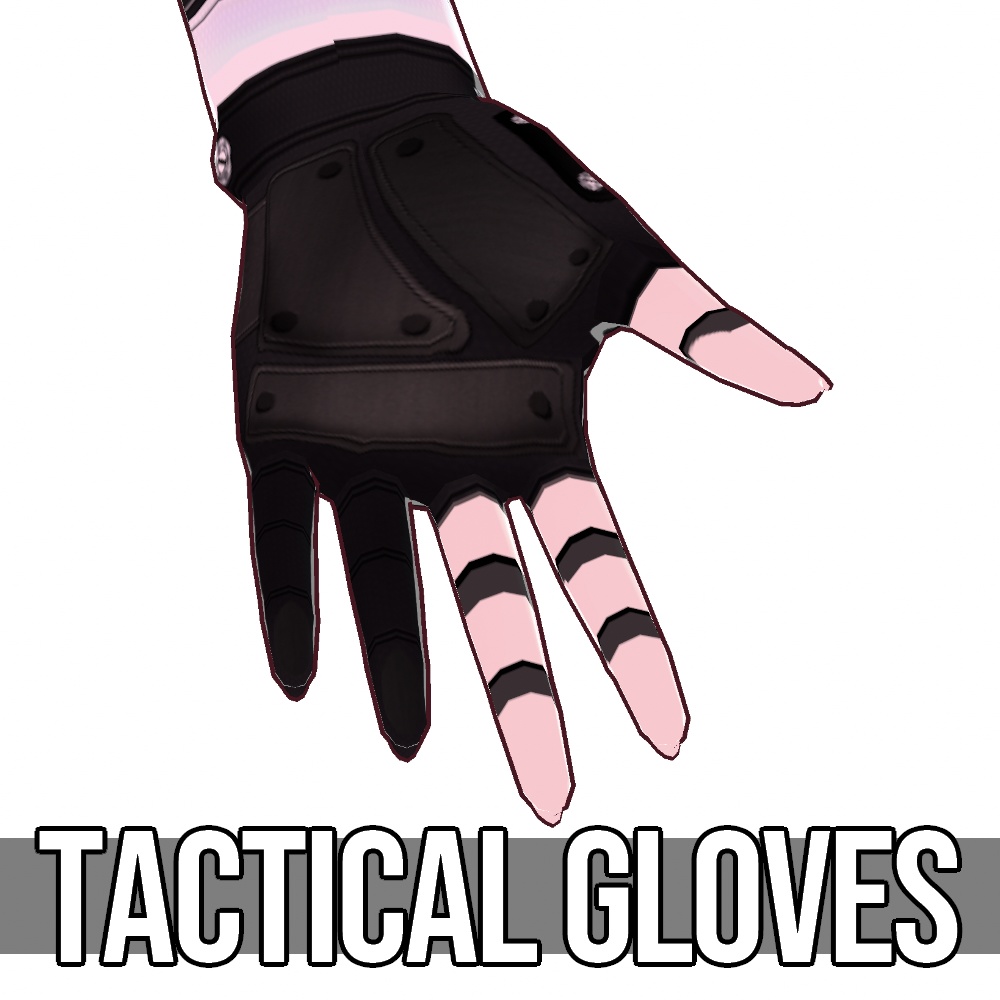 VRoid用 タクティカルグローブ - Tactical Gloves