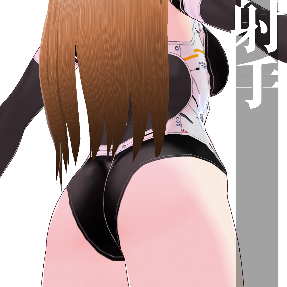 VRoid用 サイバーアーマー 第二世代 射手 - Cyber Armor 2nd GEN. "Gunslinger"