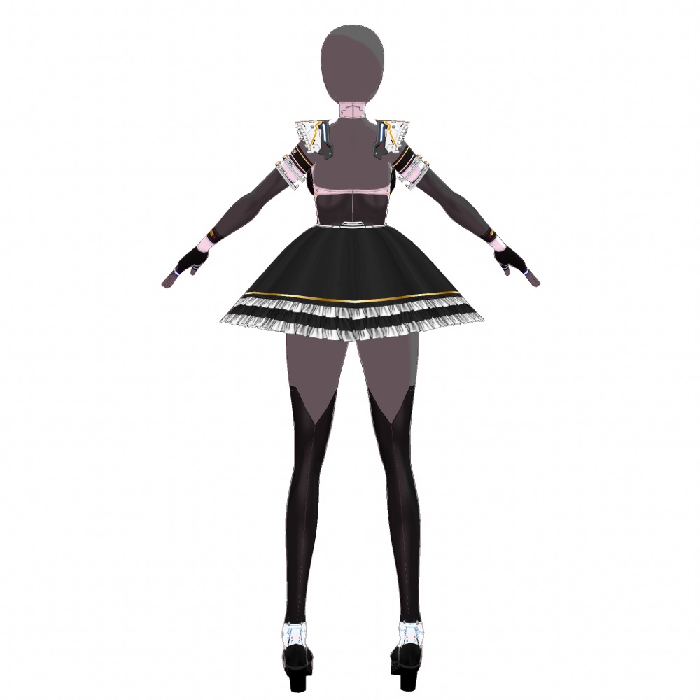 VRoid用 サイバーアーマー 第二世代 射手 - Cyber Armor 2nd GEN. "Gunslinger"