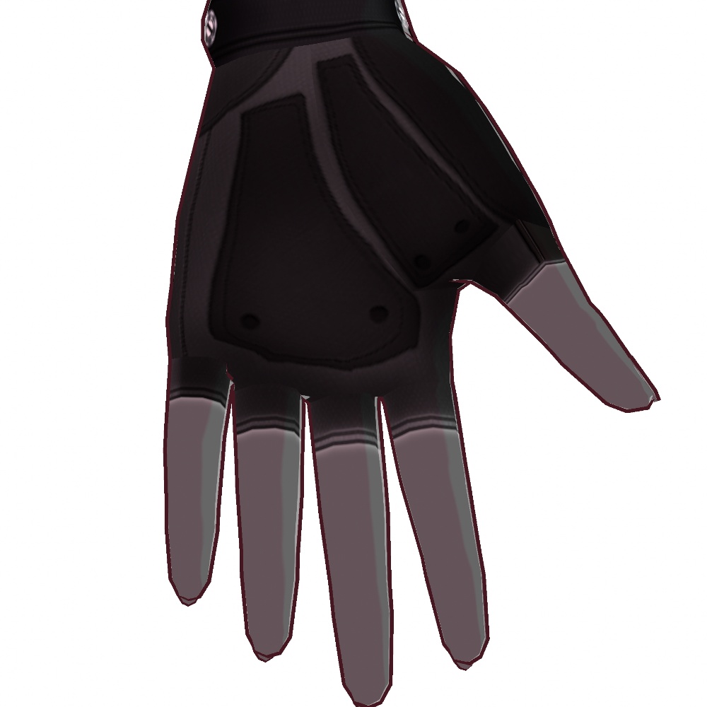 VRoid用 タクティカルグローブ デザイン2 - Tactical Gloves Design2