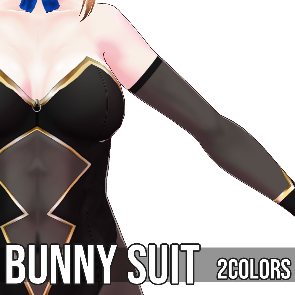 VRoid用 2色展開 バニースーツ - Bunny Suit 2Colors