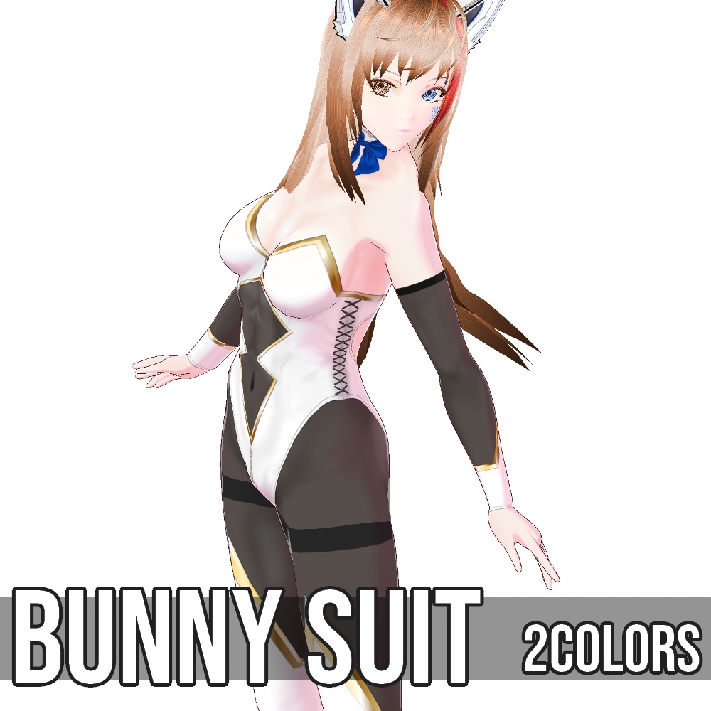 VRoid用 2色展開 バニースーツ - Bunny Suit 2Colors