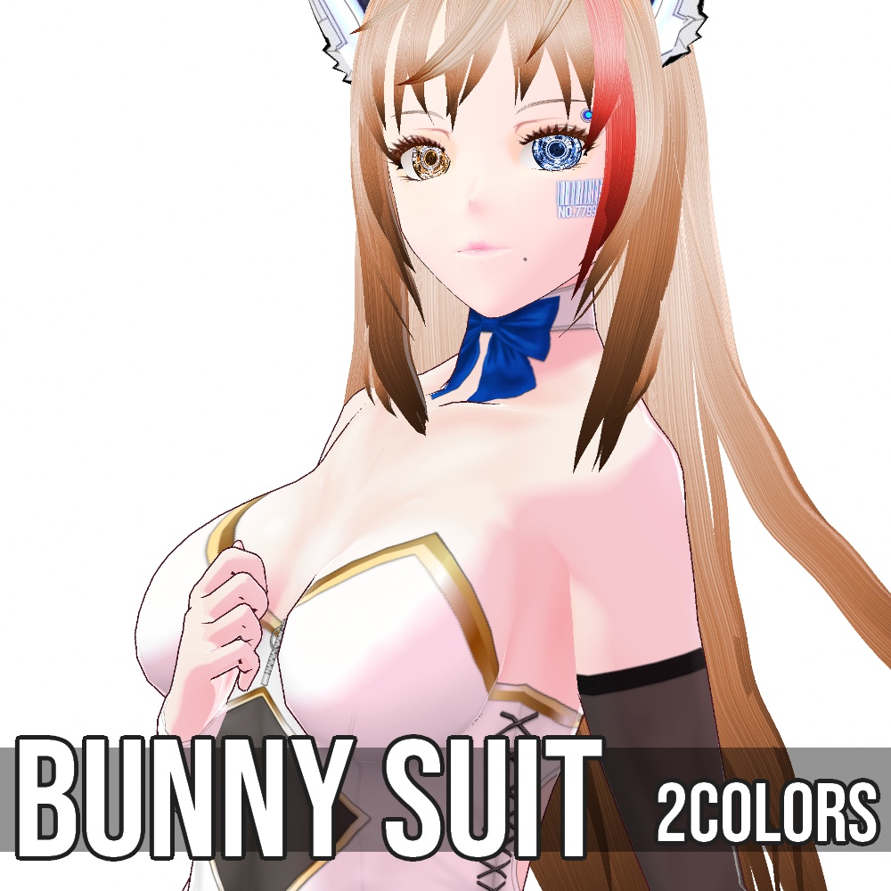 VRoid用 2色展開 バニースーツ - Bunny Suit 2Colors