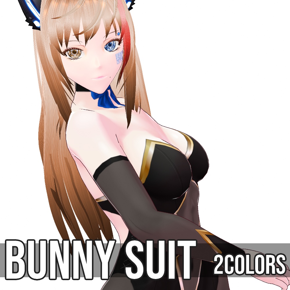 VRoid用 2色展開 バニースーツ - Bunny Suit 2Colors