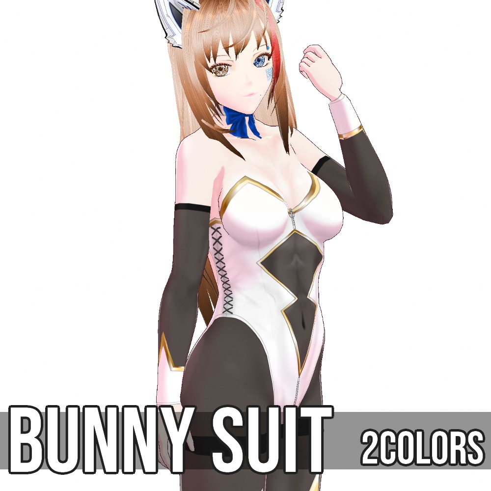 VRoid用 2色展開 バニースーツ - Bunny Suit 2Colors