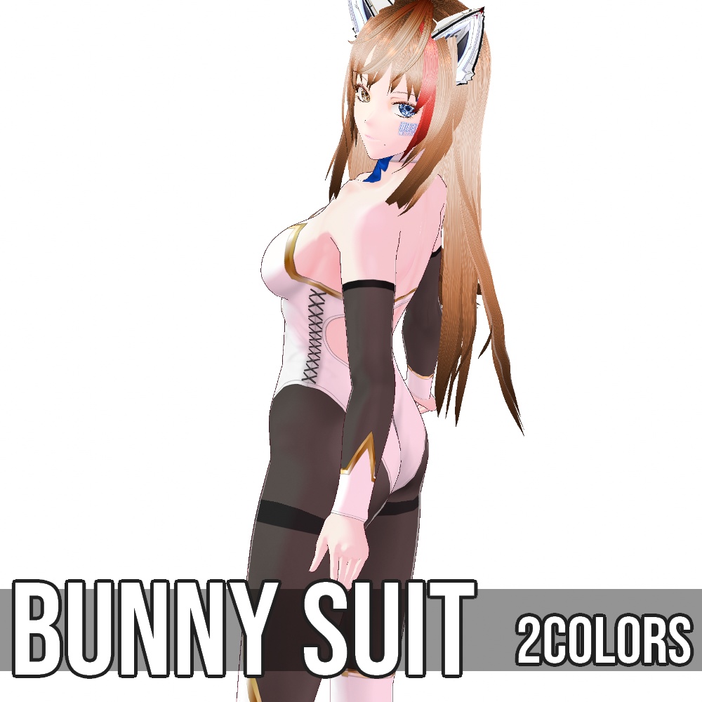 VRoid用 2色展開 バニースーツ - Bunny Suit 2Colors