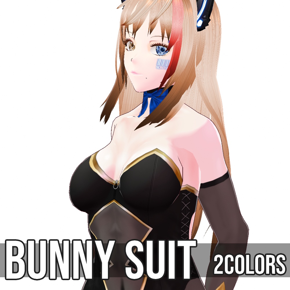 VRoid用 2色展開 バニースーツ - Bunny Suit 2Colors