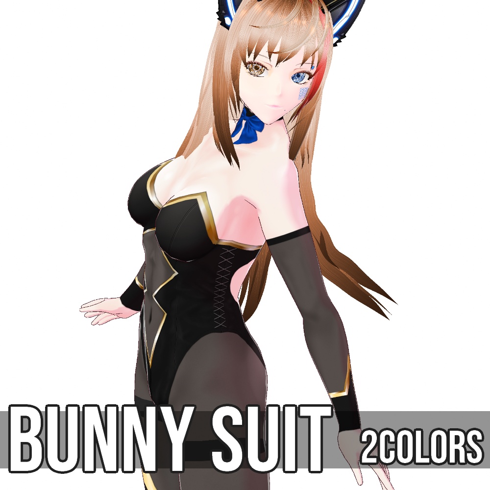 VRoid用 2色展開 バニースーツ - Bunny Suit 2Colors