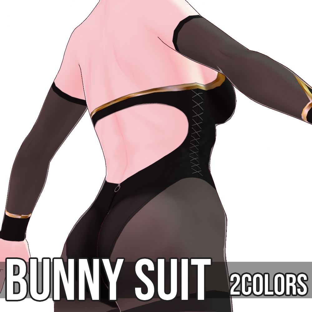 VRoid用 2色展開 バニースーツ - Bunny Suit 2Colors