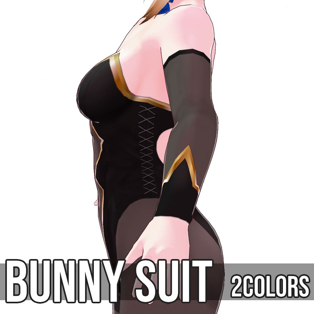 VRoid用 2色展開 バニースーツ - Bunny Suit 2Colors