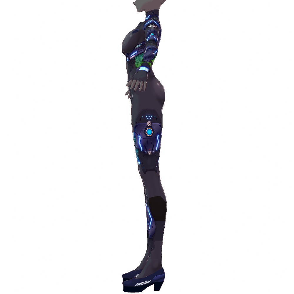 VRoid用 サイバーアーマー第2世代 "Vorspiel" - Cyber Armor 2nd GEN. "Vorspiel"
