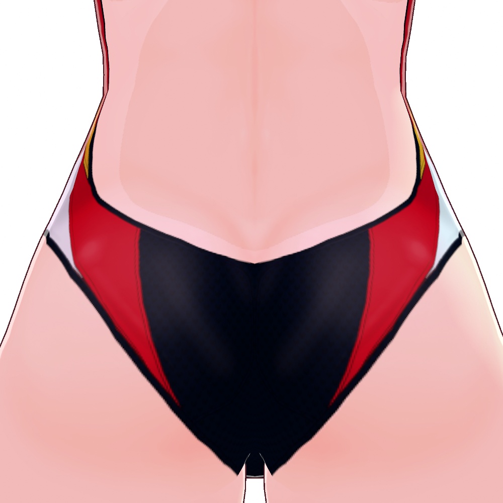 VRoid用 5色展開 競泳水着 デザイン2 - Competition Swimsuits Design 2 5Colors