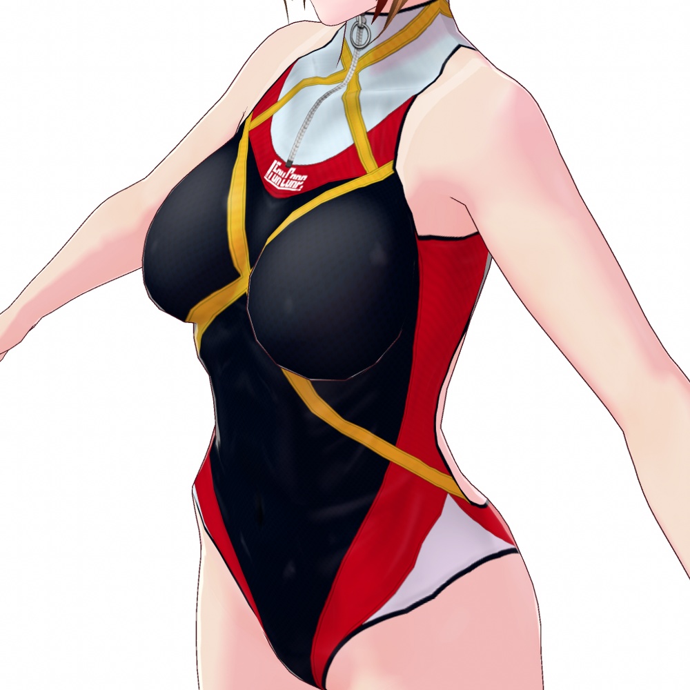 VRoid用 5色展開 競泳水着 デザイン2 - Competition Swimsuits Design 2 5Colors