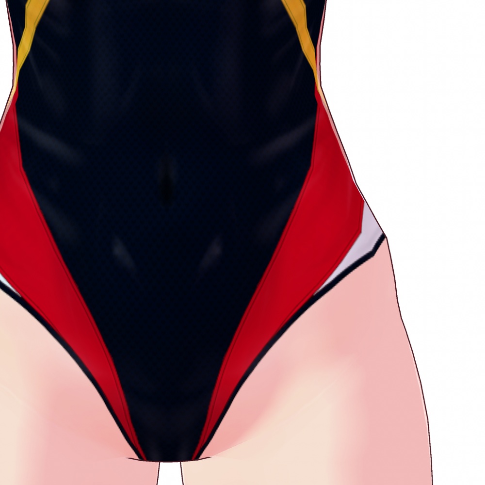 VRoid用 5色展開 競泳水着 デザイン2 - Competition Swimsuits Design 2 5Colors
