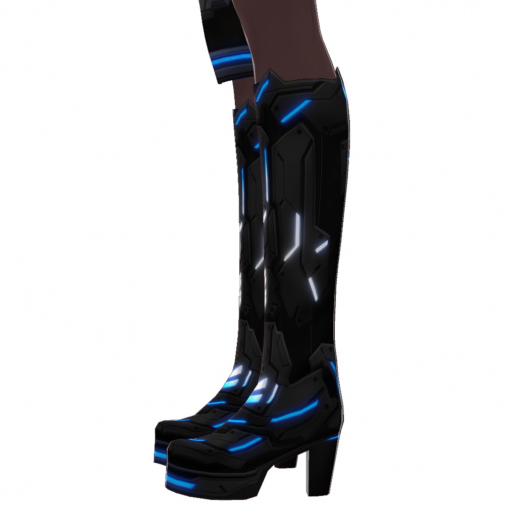 VRoid用 4色展開 サイバージャケット "G.H.O.S.T." - Cyber Jacket "G.H.O.S.T." 4Colors