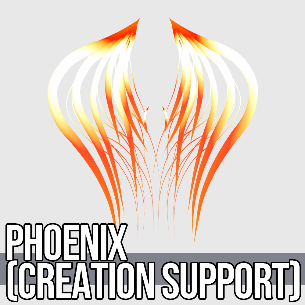 VRoid用 6色展開 無料版あり 天使・悪魔の翼 - Angel/Daemon Wings 6Colors