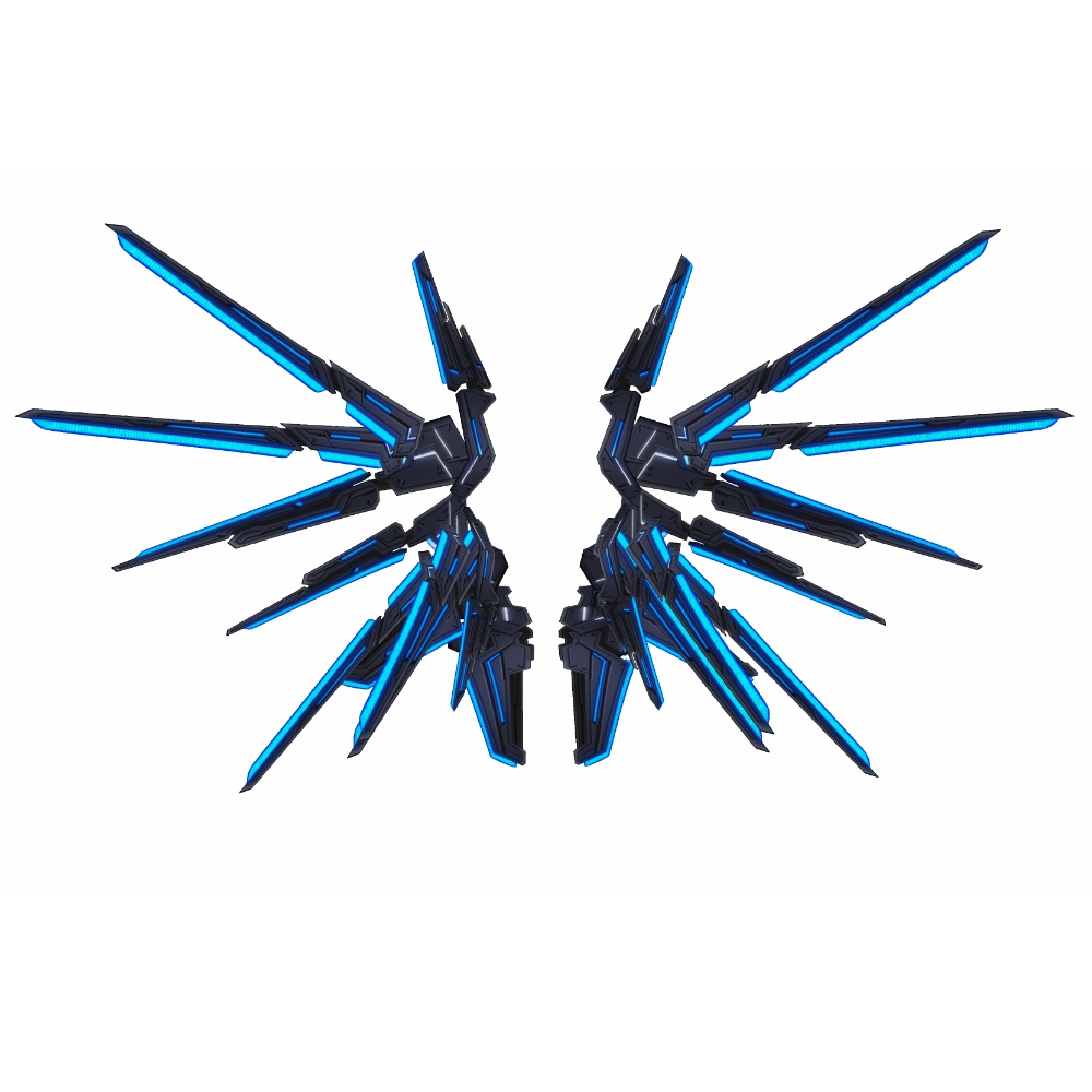 VRoid用 4色展開 フライトユニット エアリアル - Flight Unit "Aerial" 4Colors