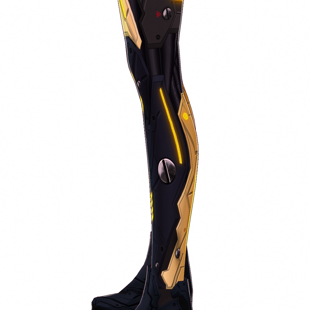 VRoid用 4色展開 サイバーアーマー第2世代 "Fortissimo" - Cyber Armor "Fortissimo" 4Colors