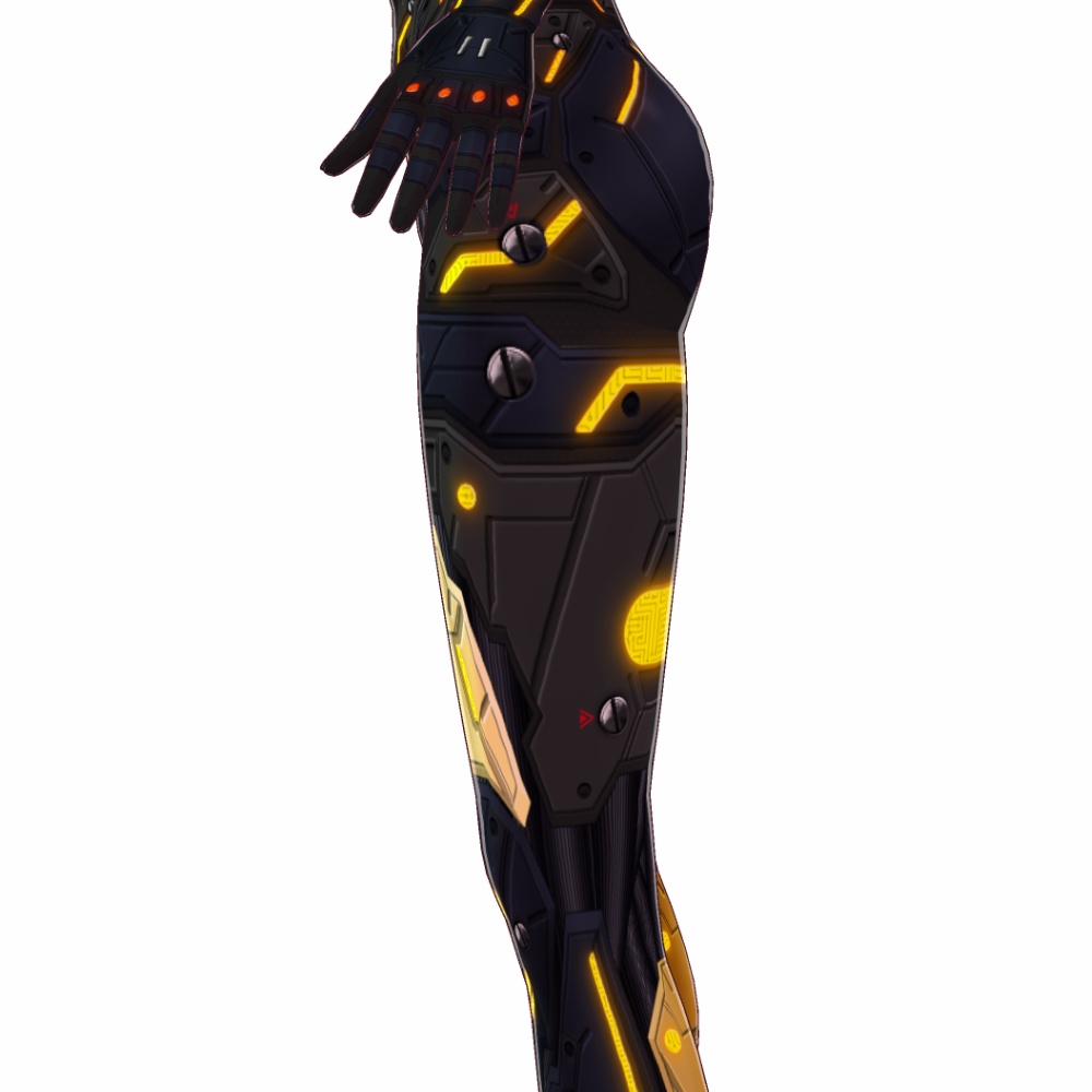 VRoid用 4色展開 サイバーアーマー第2世代 "Fortissimo" - Cyber Armor "Fortissimo" 4Colors