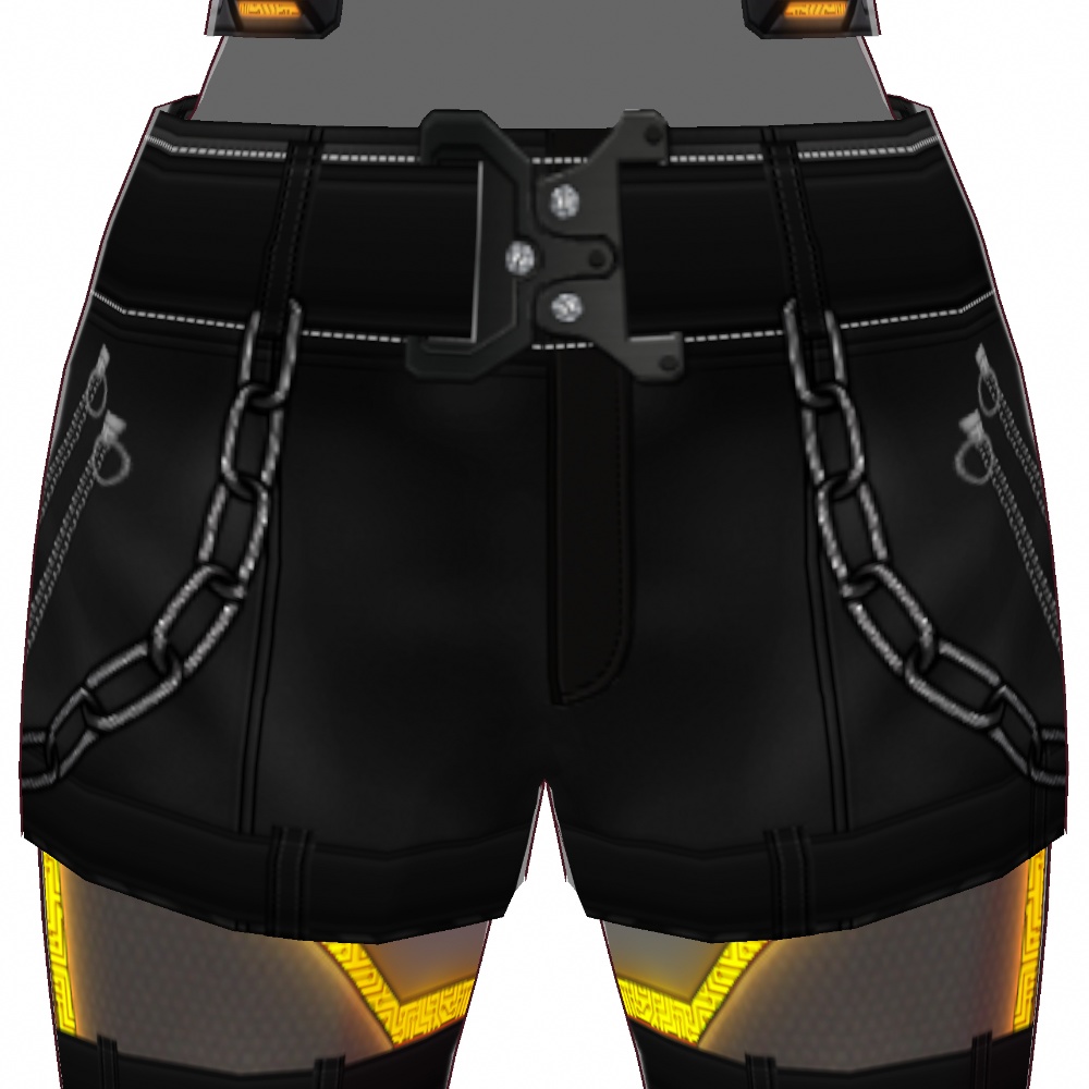 VRoid用 4色展開 サイバージャケット "W.RAI.T.H." - Cyber Jacket "W.RAI.T.H." 4Colors